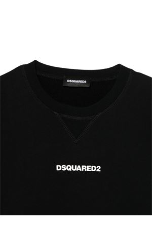 black cotton sweatshirt DSQUARED KIDS | DQ2739D0094DQ900